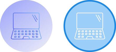 Laptop Icon Design vector