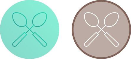 Spoons Icon Design vector