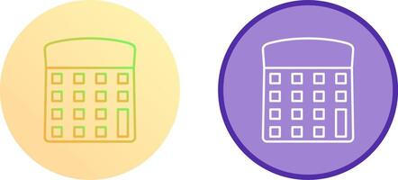 Unique Calculator Icon Design vector