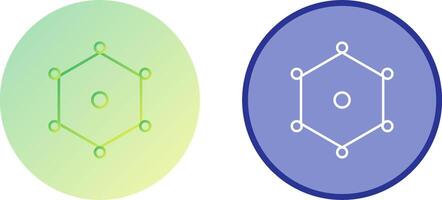 Unique Nodes Icon Design vector