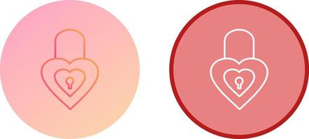 Unique Lock Icon Design vector