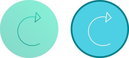Unique Reload Icon Design vector