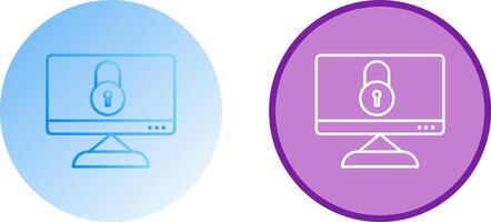 Unique Confidentiality Icon Design vector