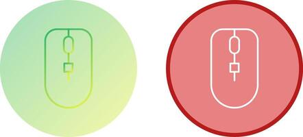 Unique Mouse Icon Design vector