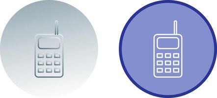Unique Walkie Talkie Icon Design vector