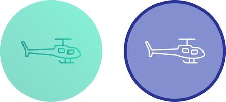 Helicopter Icon Design vector