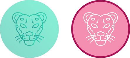 Cheetah Icon Design vector