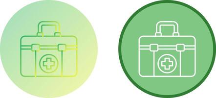 First Aid Kit Icon Design vector