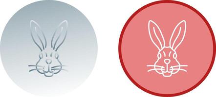 Rabbit Icon Design vector