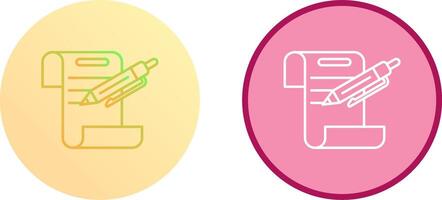 Contract Icon Design vector