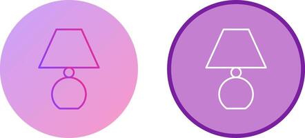 Lamp Icon Design vector
