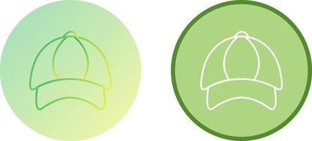 P Cap Icon Design vector