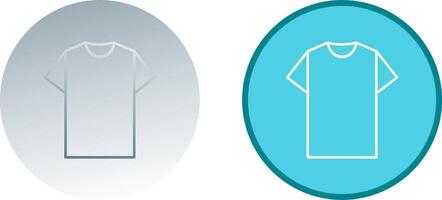 Plain T Shirt Icon Design vector