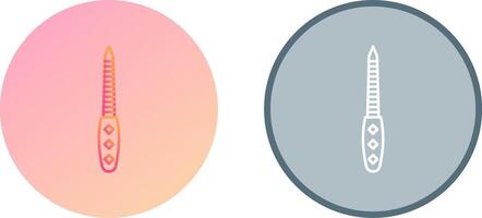 Nail File Icon Design vector