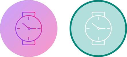 Wrist Watch Icon Design vector