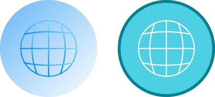 Globe Icon Design vector