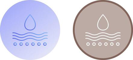 Moisture Icon Design vector