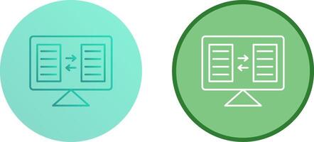 File Sharing Icon Design vector