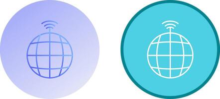 Global Signals Icon Design vector