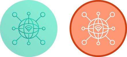 Internet Icon Design vector
