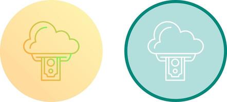 Cloud Computing Icon Design vector