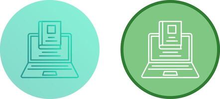 Laptop Icon Design vector