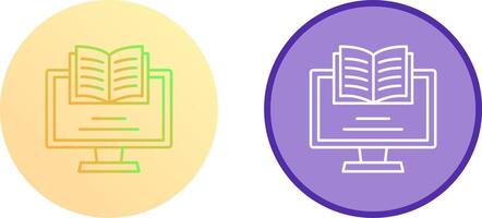 Monitor Icon Design vector