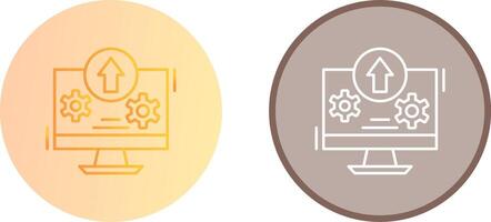 Upload Icon Design vector