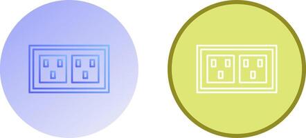 Socket Icon Design vector