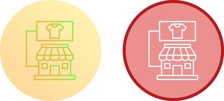 Store Icon Design vector