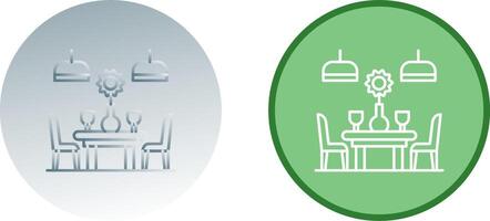 Table Icon Design vector