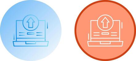 Upload Icon Design vector