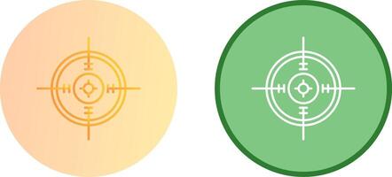 Aim Icon Design vector