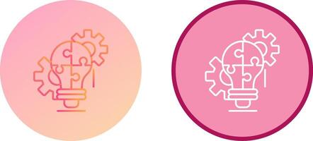 Problem Solving Icon Design vector