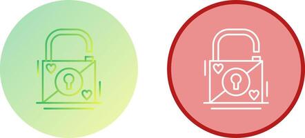 Padlock Icon Design vector