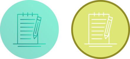 Check Up List Icon Design vector