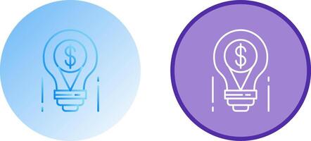 Light Bulb Icon Design vector