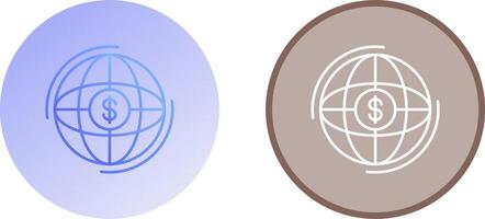 Globe Icon Design vector