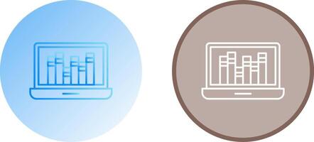 Online Library Icon Design vector