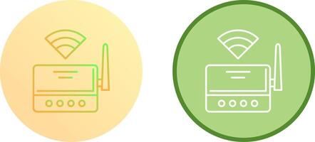 Wifi Router Icon Design vector