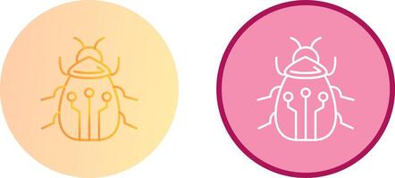 Bug Icon Design vector