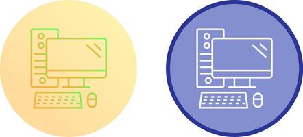 Computer Icon Design vector