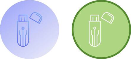 Usb Icon Design vector