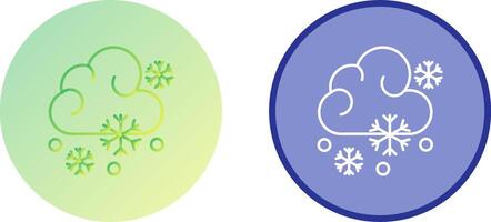Snowy Icon Design vector