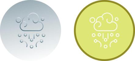 Hail Icon Design vector
