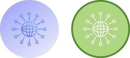 Networking Icon Design vector