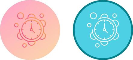 Clock Icon Design vector