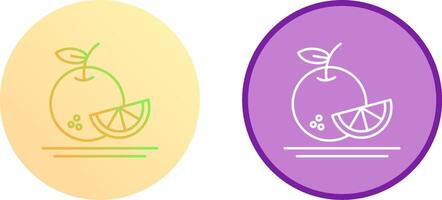 Orange Icon Design vector