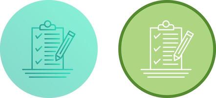 Check List Icon Design vector