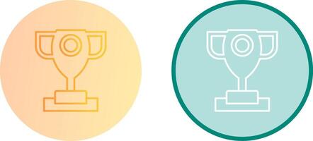 Trophy Icon Design vector